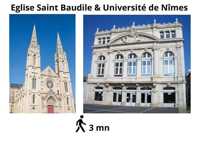 Les Esclafidous, Centre Ville- Proche Des Halles & Maison Carree